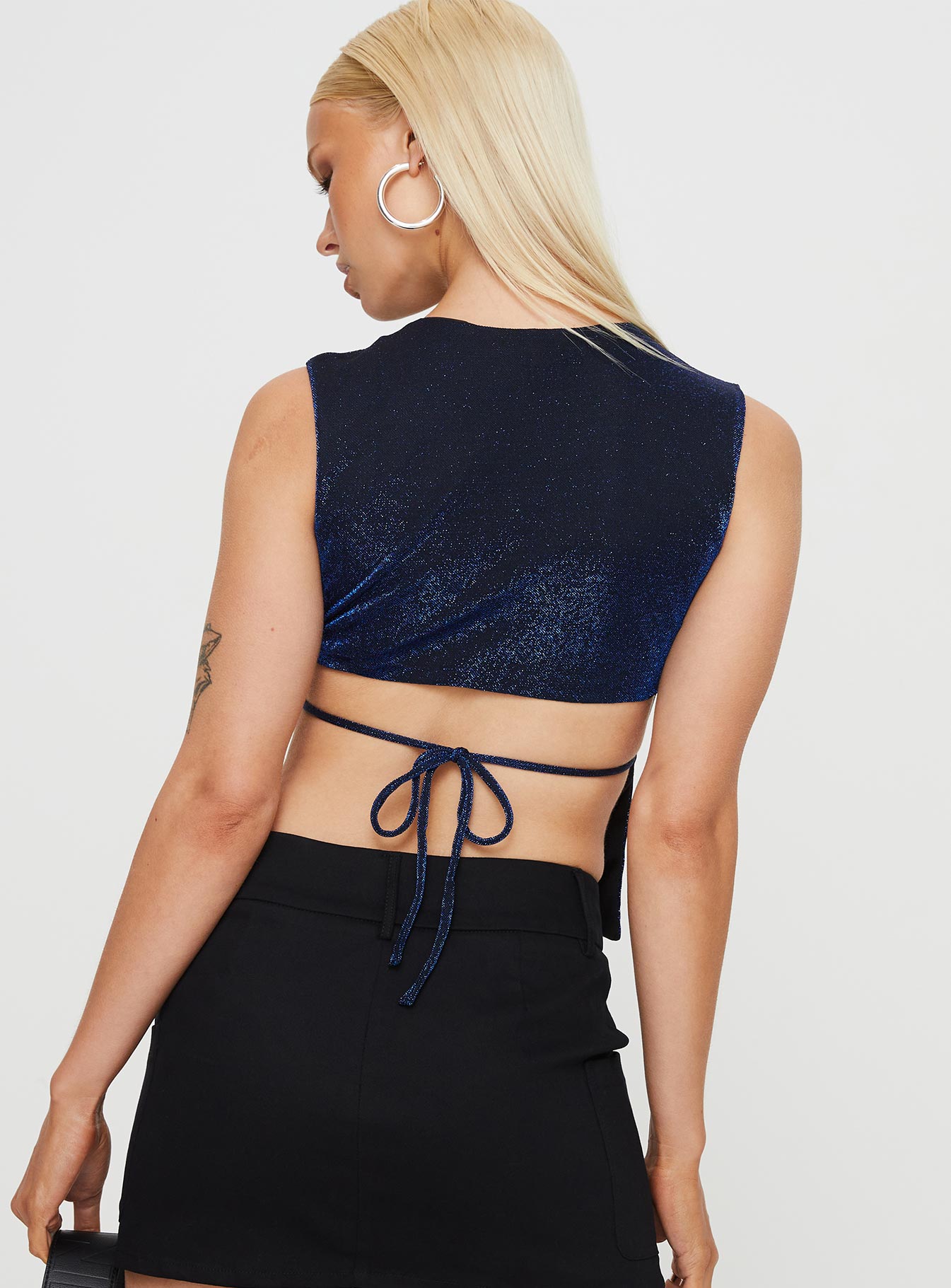 Uzo Top Navy